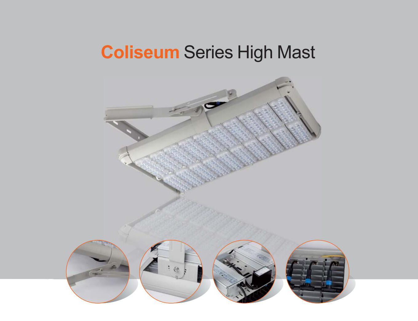 Coliseum LED High Mast Lighting