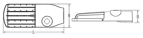 Pallas Series LED Street Light